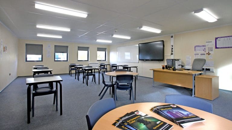 Classroom in Thorp Academy